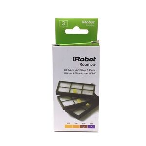 iRobot Roomba Hepa Style Filter 3 Pack